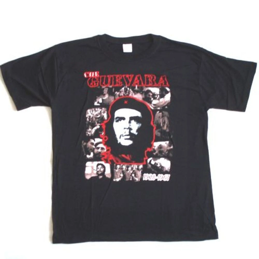 Triko Che Guevara foto černé