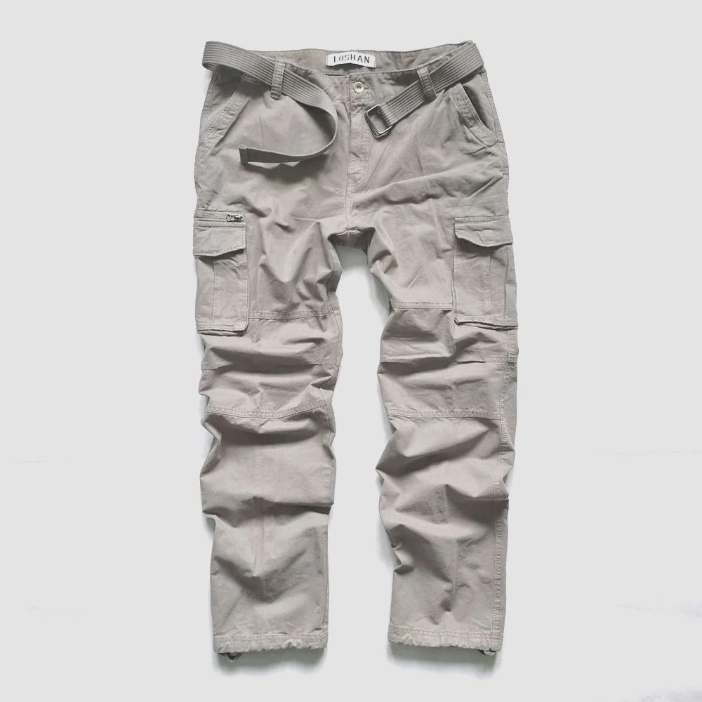 Kalhoty Loshan khaki