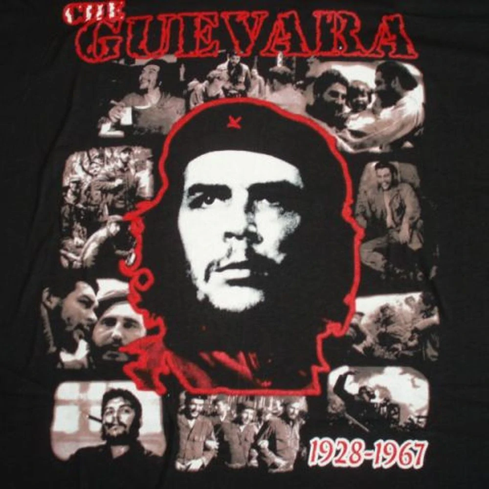 Triko Che Guevara foto černé