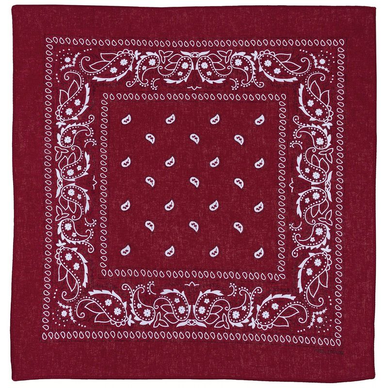 Šátek bandana burgundy