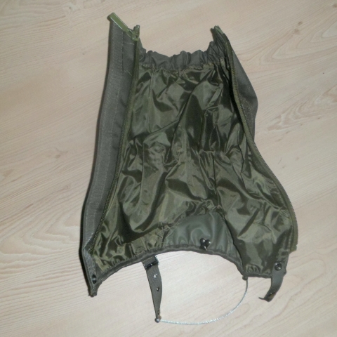 Kamaše černé - návleky se zipem