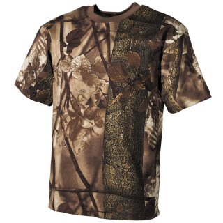 Tričko hunter braun WILDTREE CAMO