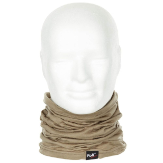 Vlněný multifunkční šátek Merino Lite béžový
