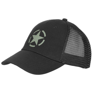 Kšiltovka Trucker černá