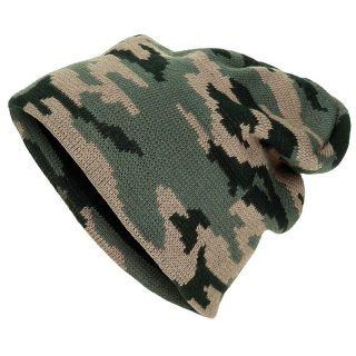 Kulich BEANIE maskáčový