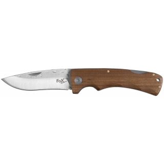 Nůž zavírací Fox Outdoor s dřevěnou rukojetí