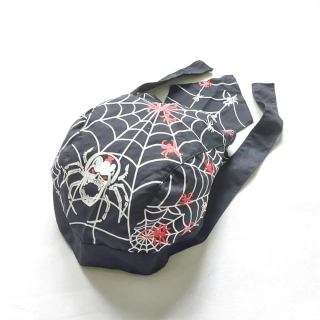 Šátek pirátka lebka pavouci