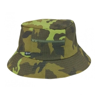 MFH Klobouk Fisher rybářský s kapsou zelený potisk vz.95 R/S AČR MFH® Adventure 10653J