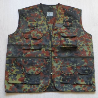 Vesta maskáčová BW flecktarn