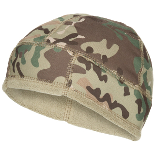 Zimní čepice model BW fleece Operation-Camo Multicam