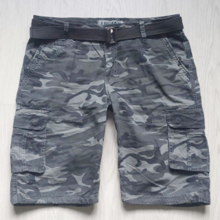 Kraťasy Loshan šedý maskáč